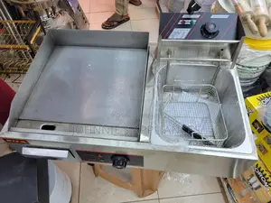 2in1 Griddle and Deepfryer Machine