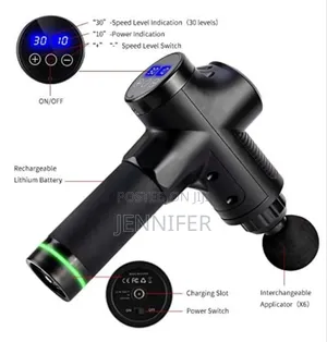 Digital Handheld Body Massager Gun