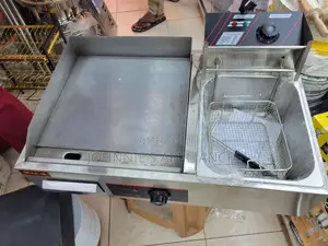 2in1 Griddle and Deepfryer Machine