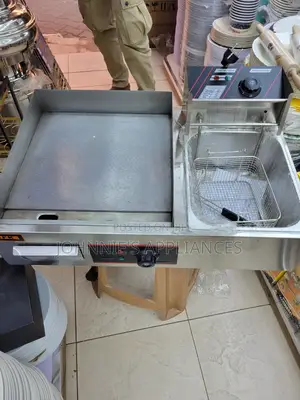 2in1 Griddle and Deepfryer Machine