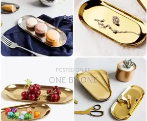 Stainless Steel Decorative Tray.