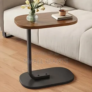 C-Shaped Beside/Sofa Side Coffee Table