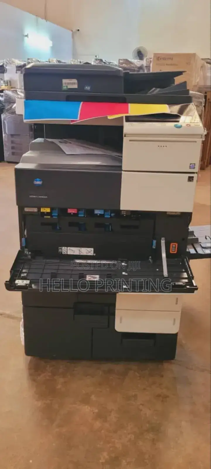 Bizhub C654 – With Professional Finishing Features