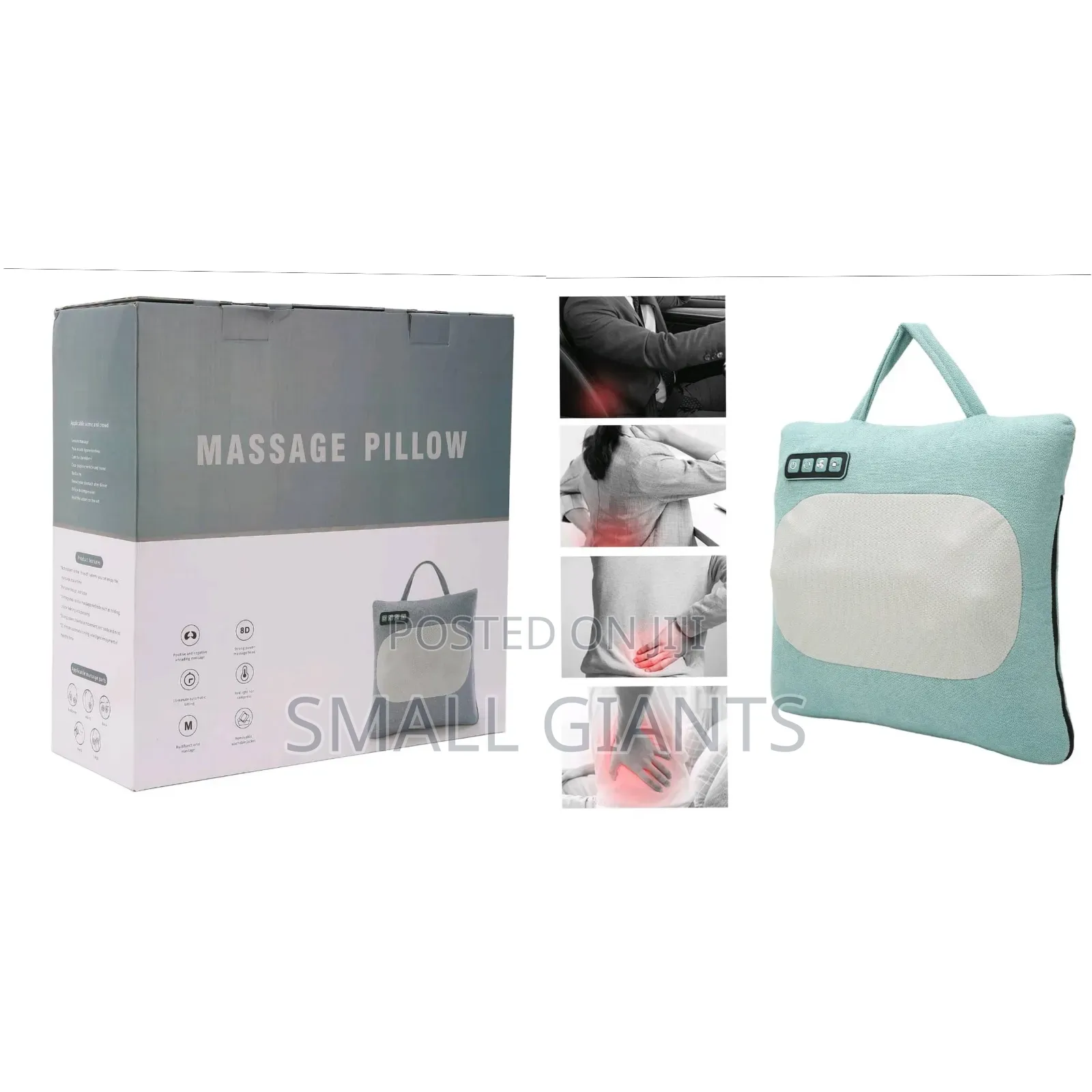 Neck Waist Multifunction Massage Pillow