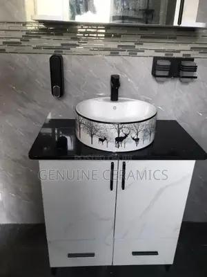 Round Work Top Basin