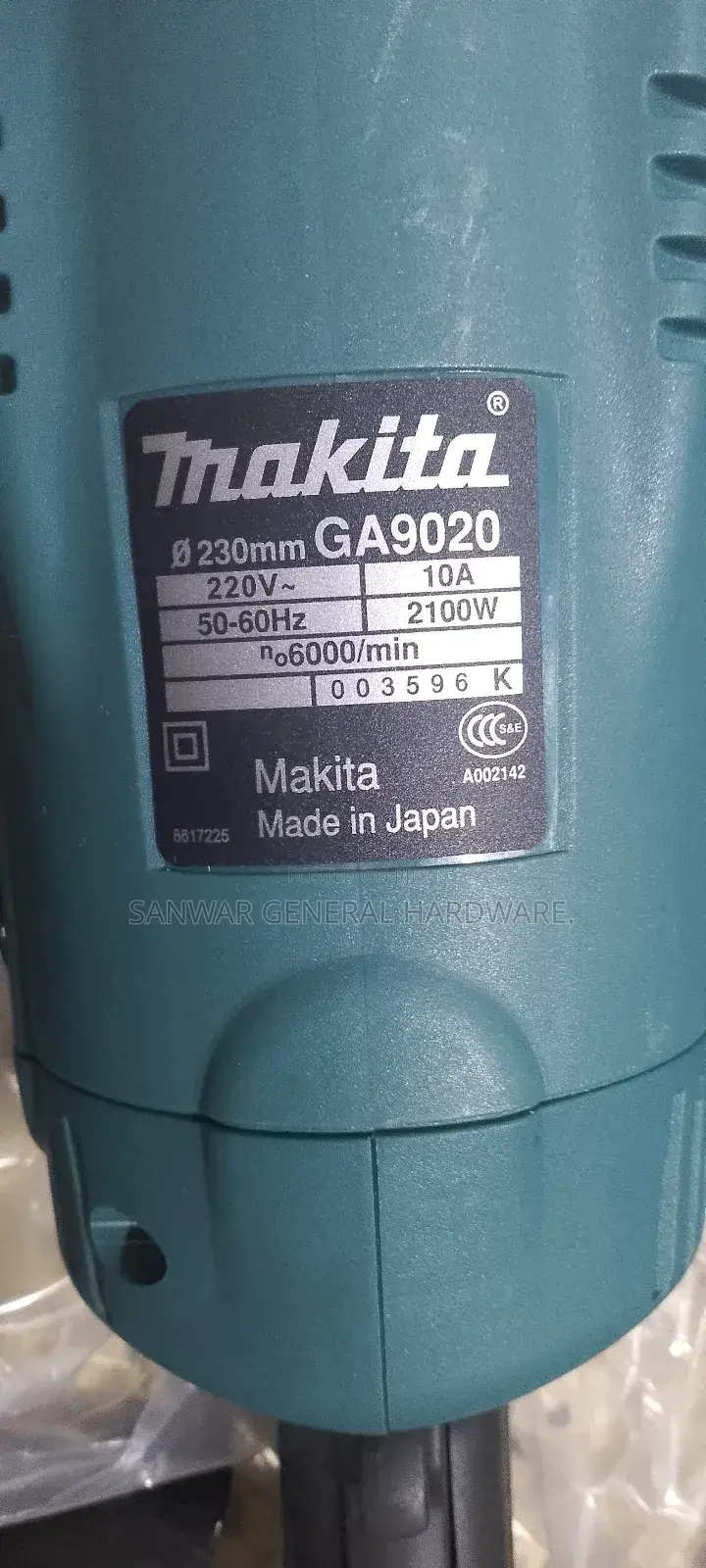 Makita Grinder,9"(Made in Japan)