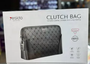 Yesido Fingerprint Lock Leather Clutch Bag