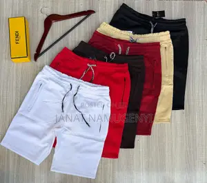 Plain Colored Sweater Shorts