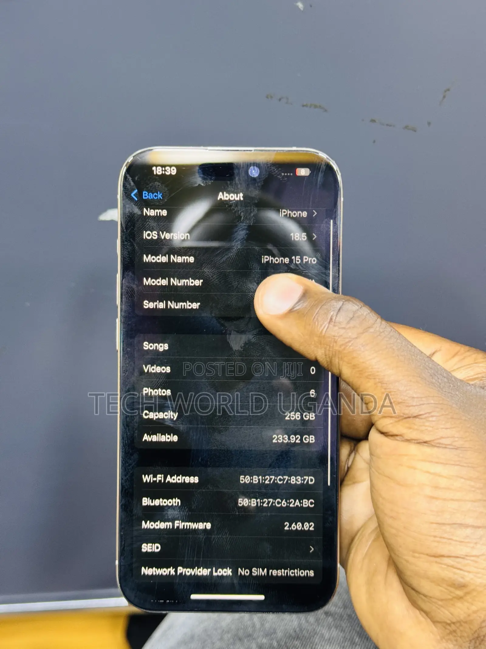 Apple iPhone 15 Pro 256 GB White