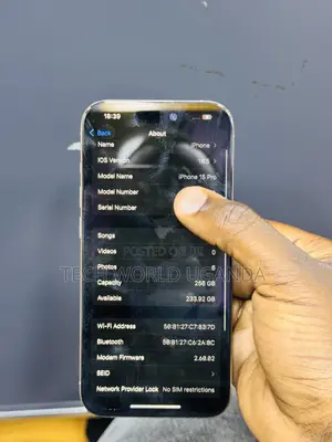 Apple iPhone 15 Pro 256 GB White