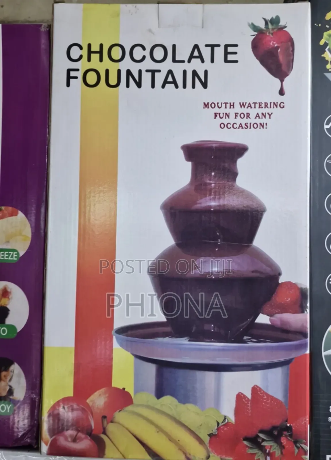 Mouth Watering Chocolate Fountain