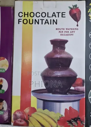 Mouth Watering Chocolate Fountain