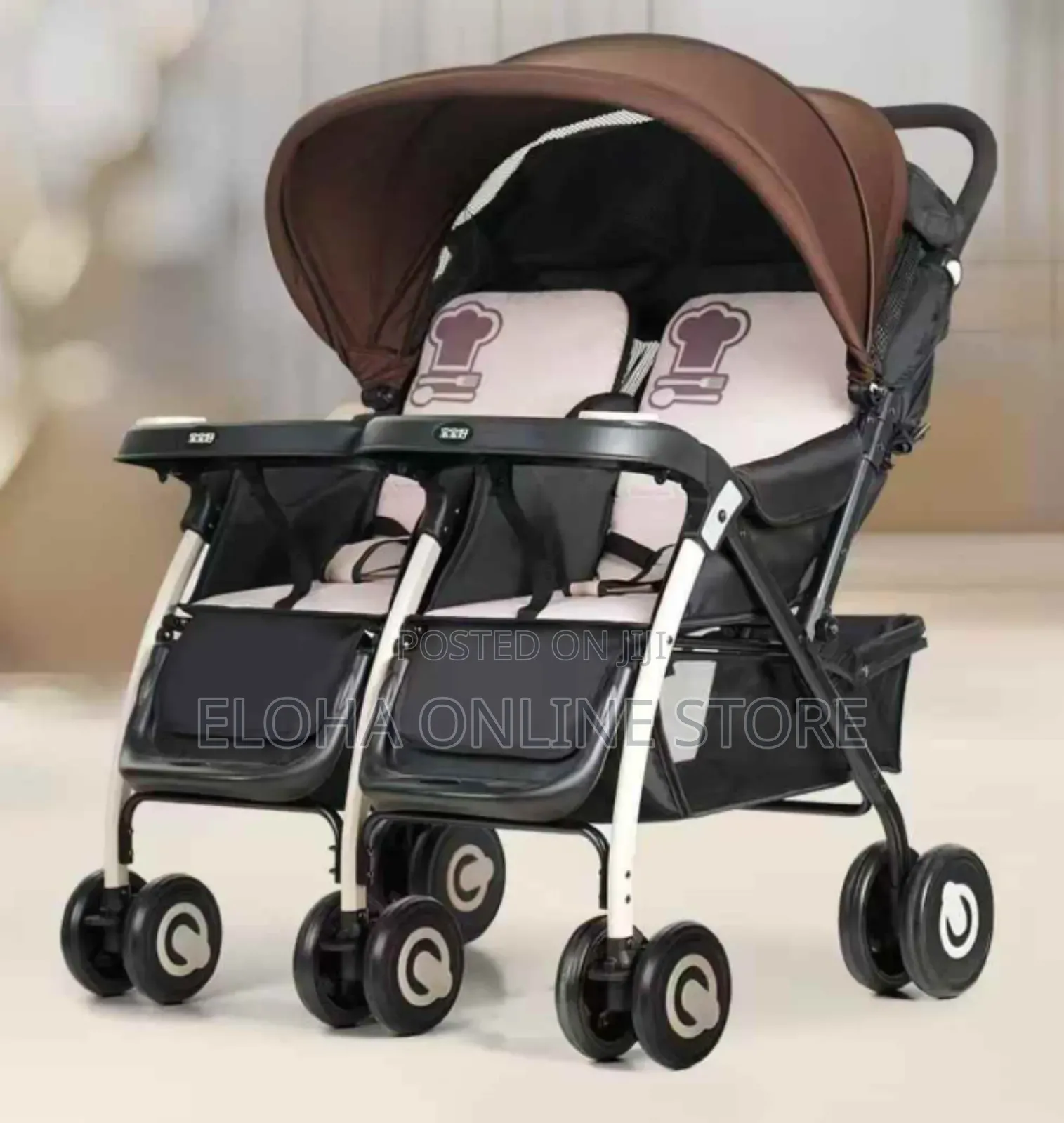 Double Sided Lightweight Twin Stroller