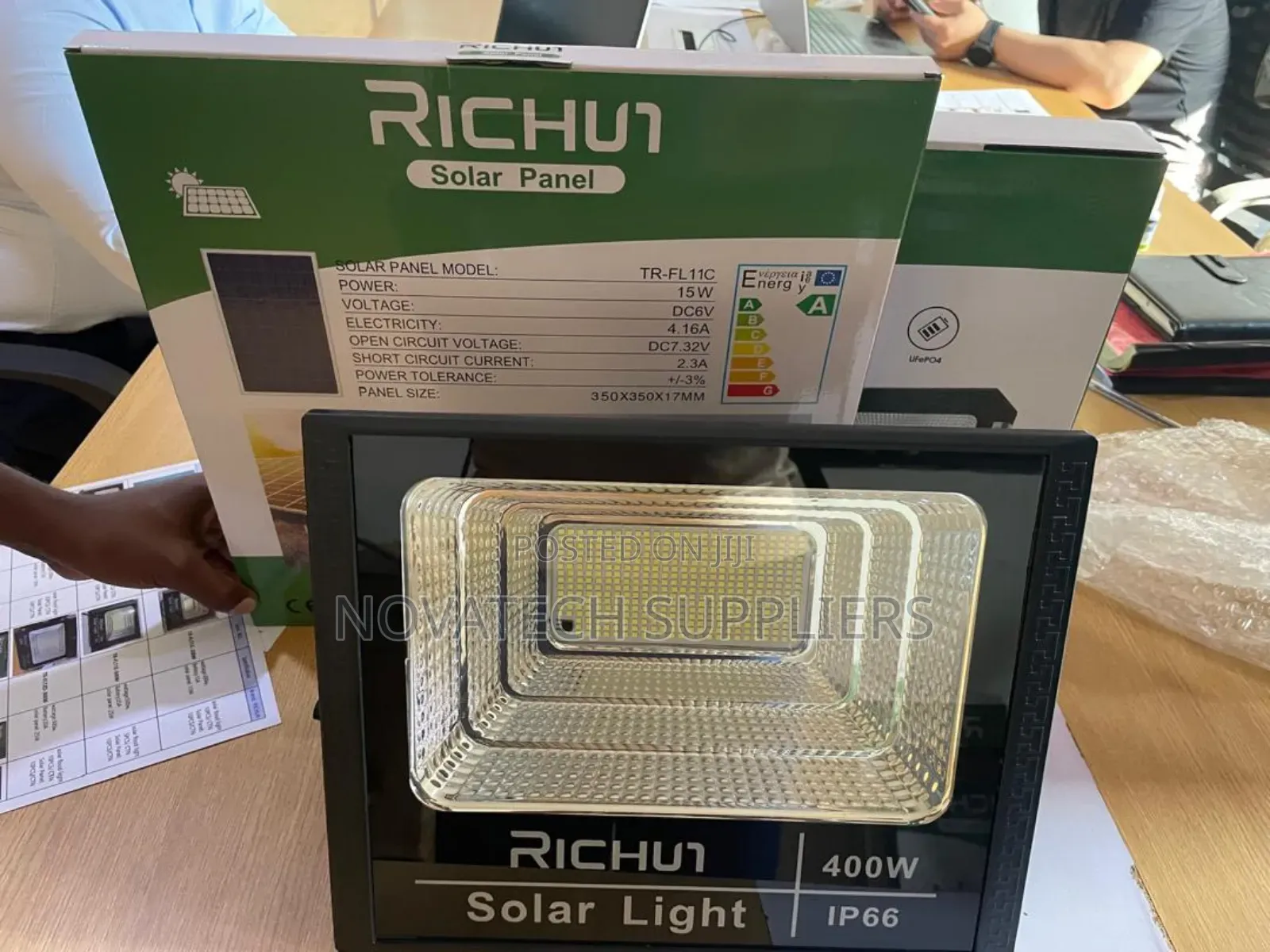 400w Original Richur Led Solar Flood Lights Zhkuh