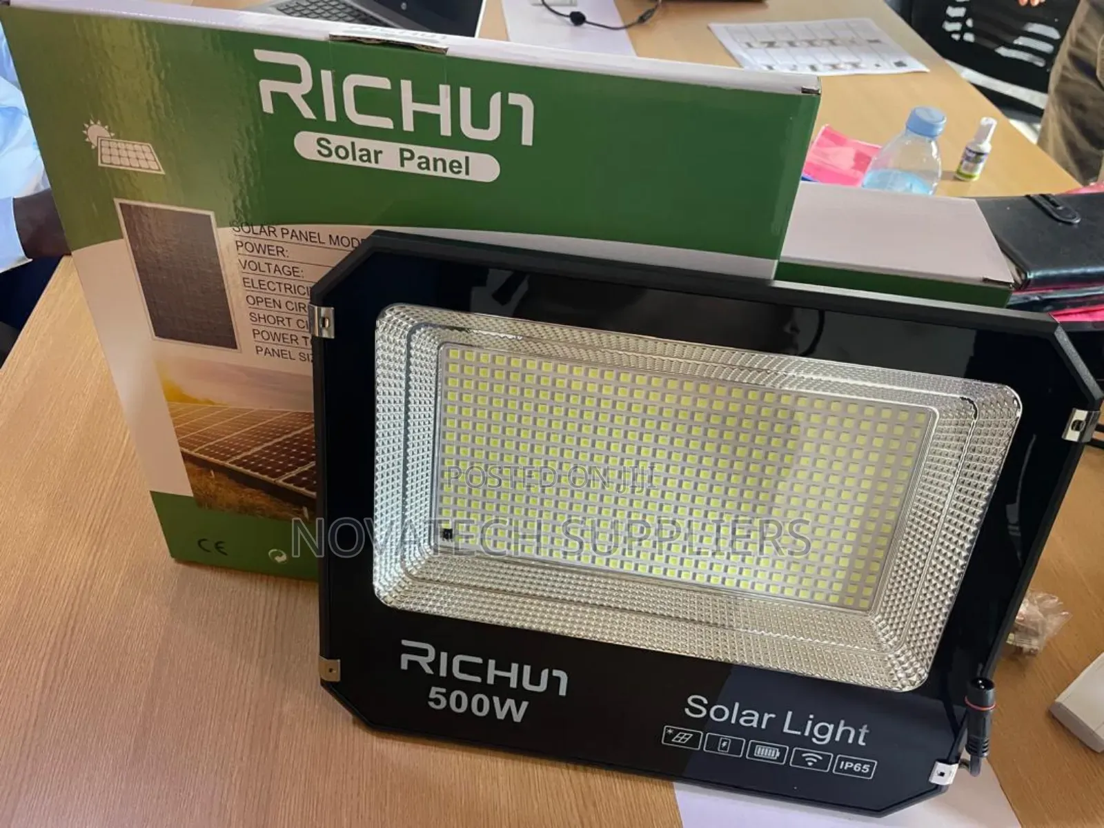 500w Original Richur Led Solar Flood Lights Kuph