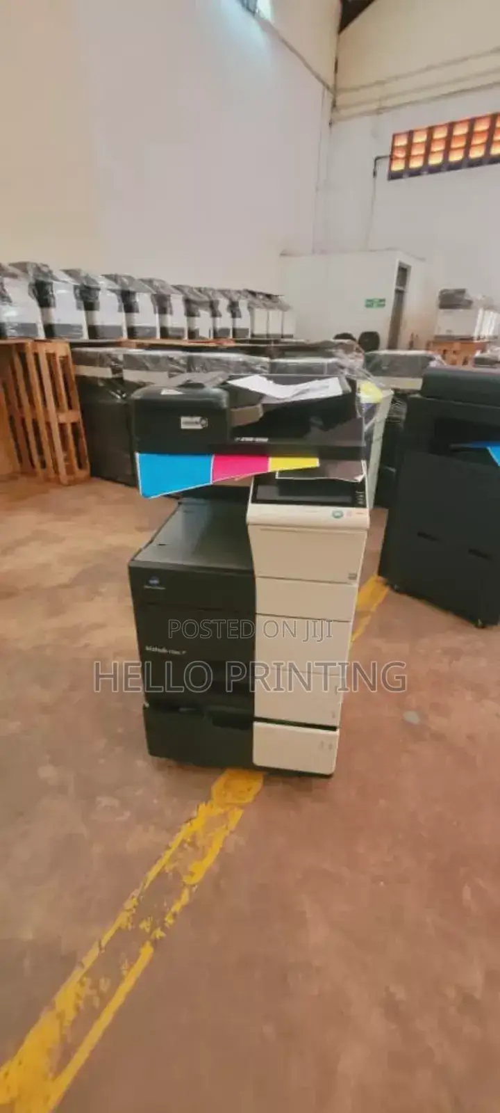 Konica Bizhub C558 - For High Volume Printing.