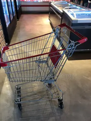 Heavy Duty Metallic Shopping Trolley