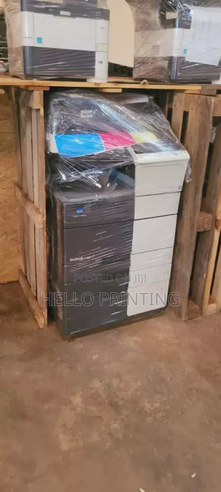 Industrial Printer - Konica Bizhub C558 Performance Beast.