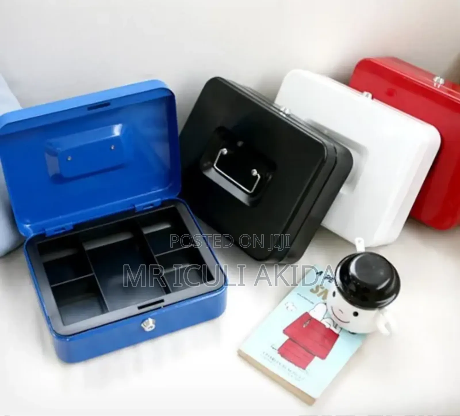 10inch Metallic Cash Deposit Box For Valuables