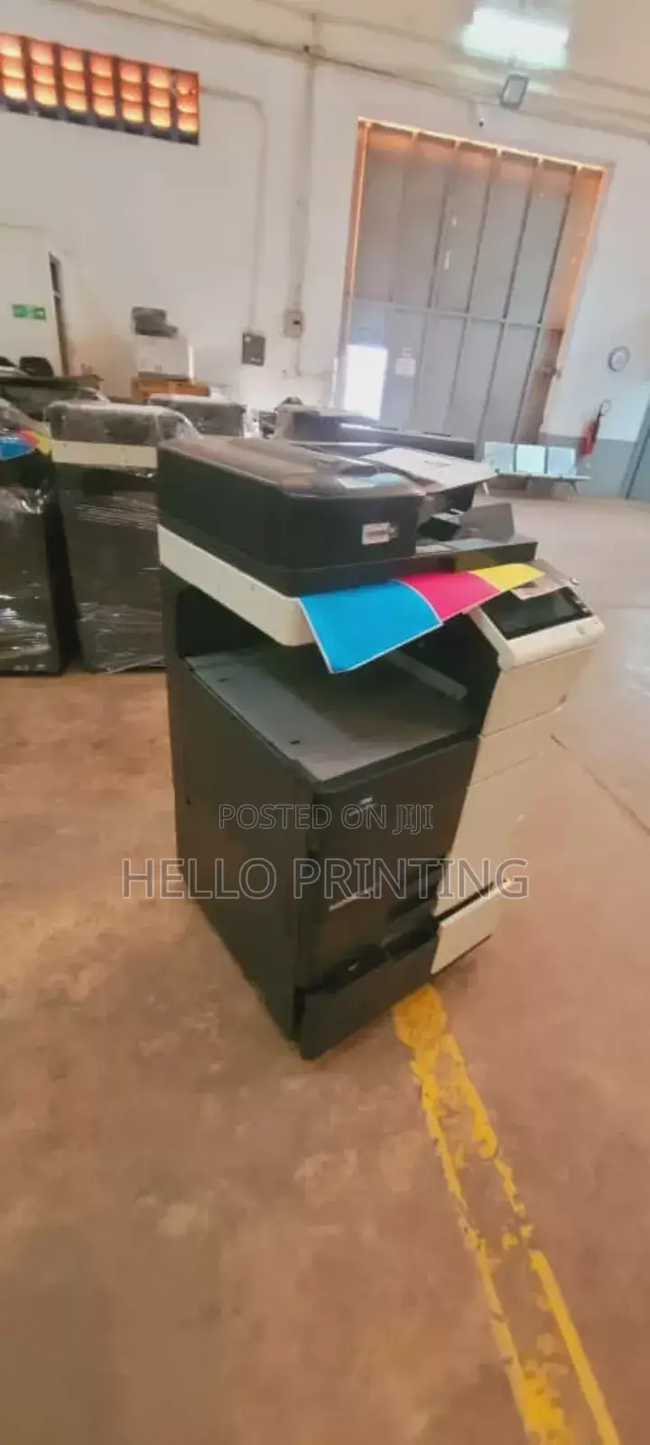Heavy - Duty Printer - Konica Bizhub C558.Built to Perform.