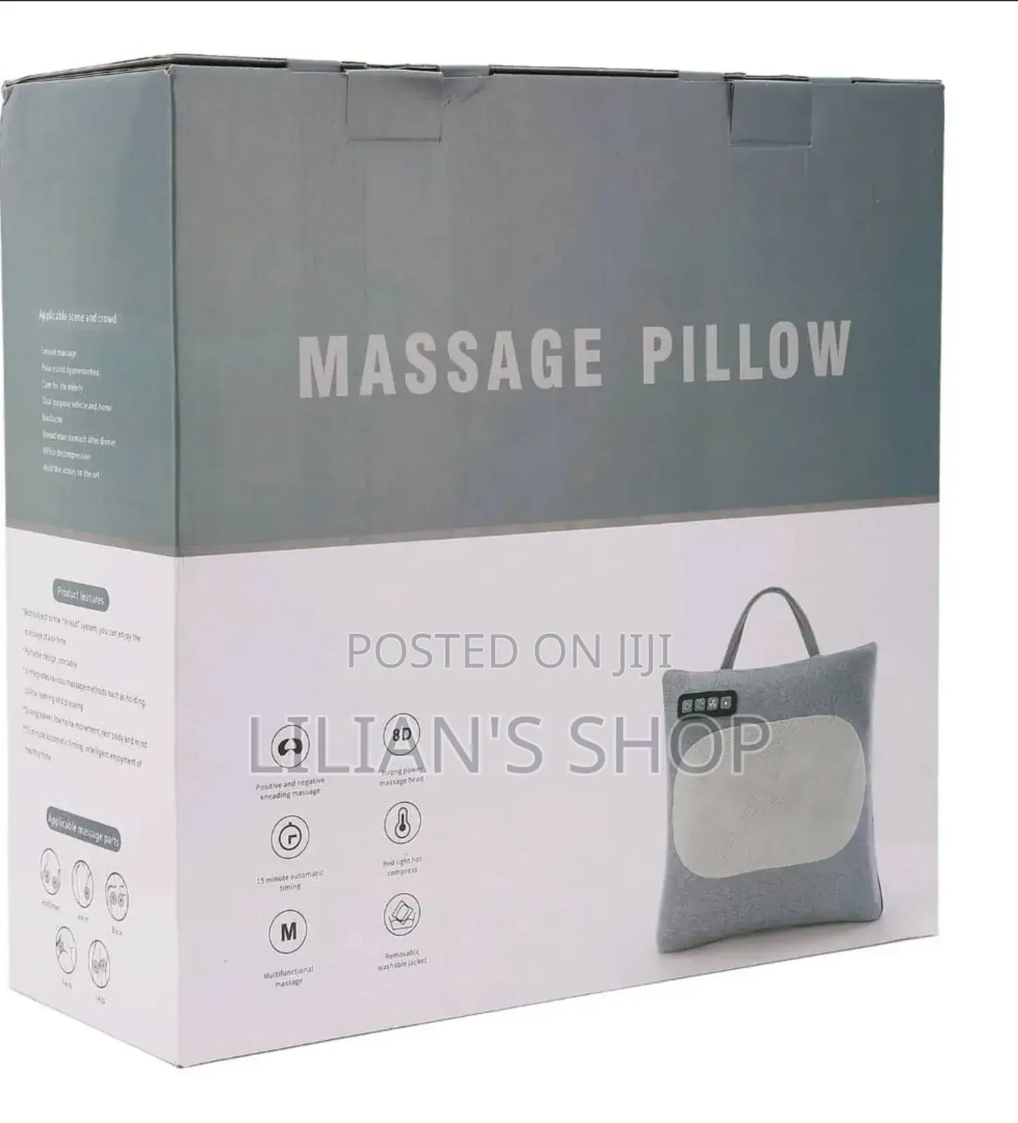 Neck Waist Multifunction Massage Pillow