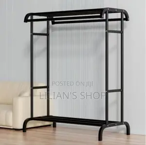 Double Rod Clothing Garment Rack