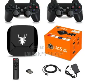 2in1 X5 Android Tv Box and Game Console