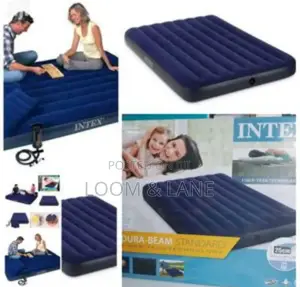 Intex Wave Beam Camping Inflatable Air Bed