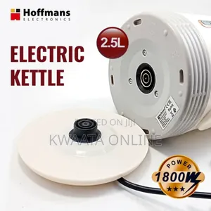 Hoffman 2.5l Electric Water Milk Kettle - 360° Swivel Base
