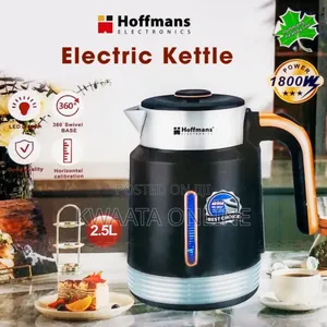 Hoffman 2.5l Electric Water Milk Kettle - 360° Swivel Base