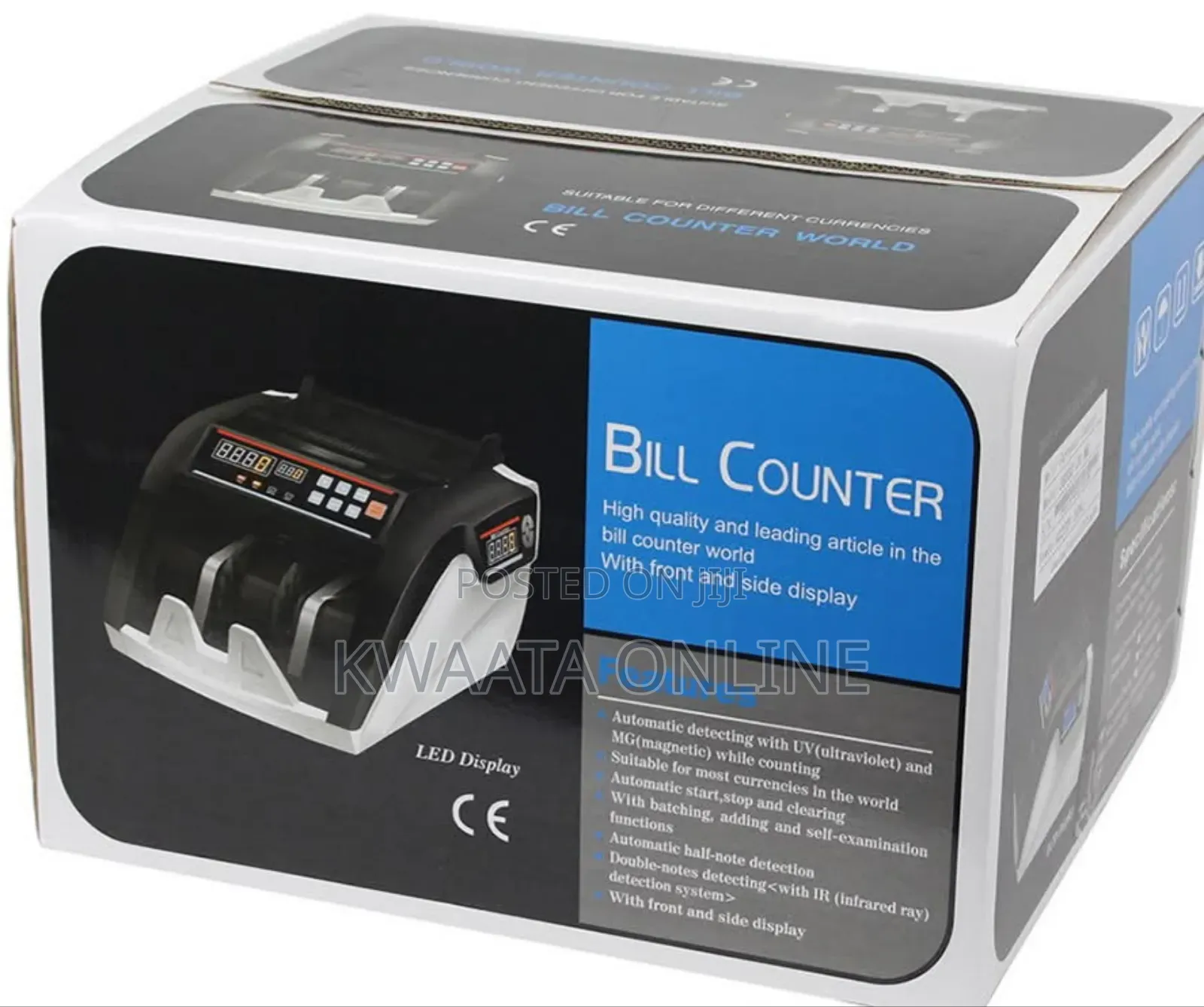 Money Counting Machine And Counterfeit Detector