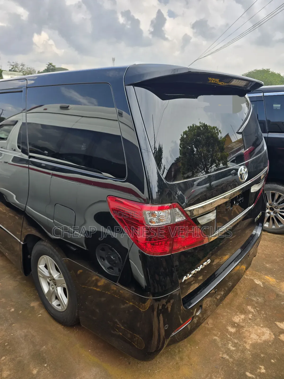 Toyota Alphard 2.4 Petrol AWD 2012 Black