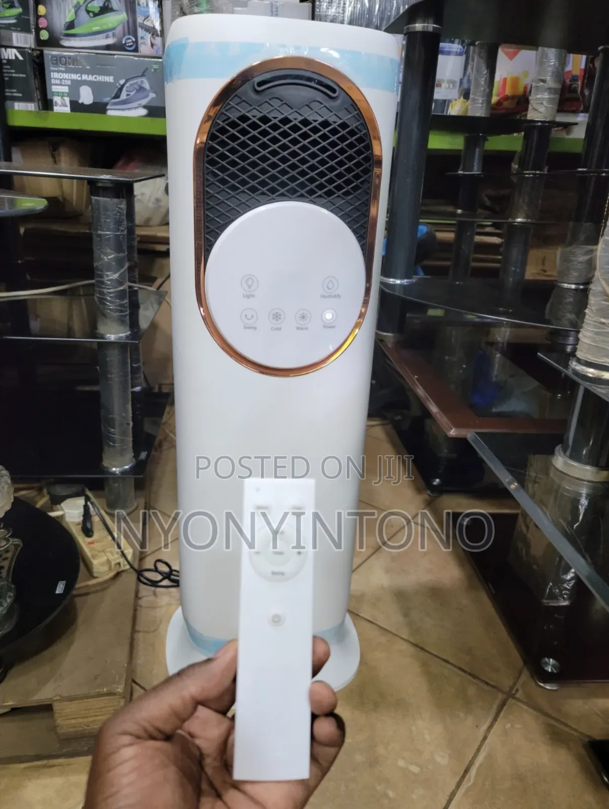 Humidifier, Roomheater, Aircooler Tower Fan With Remote