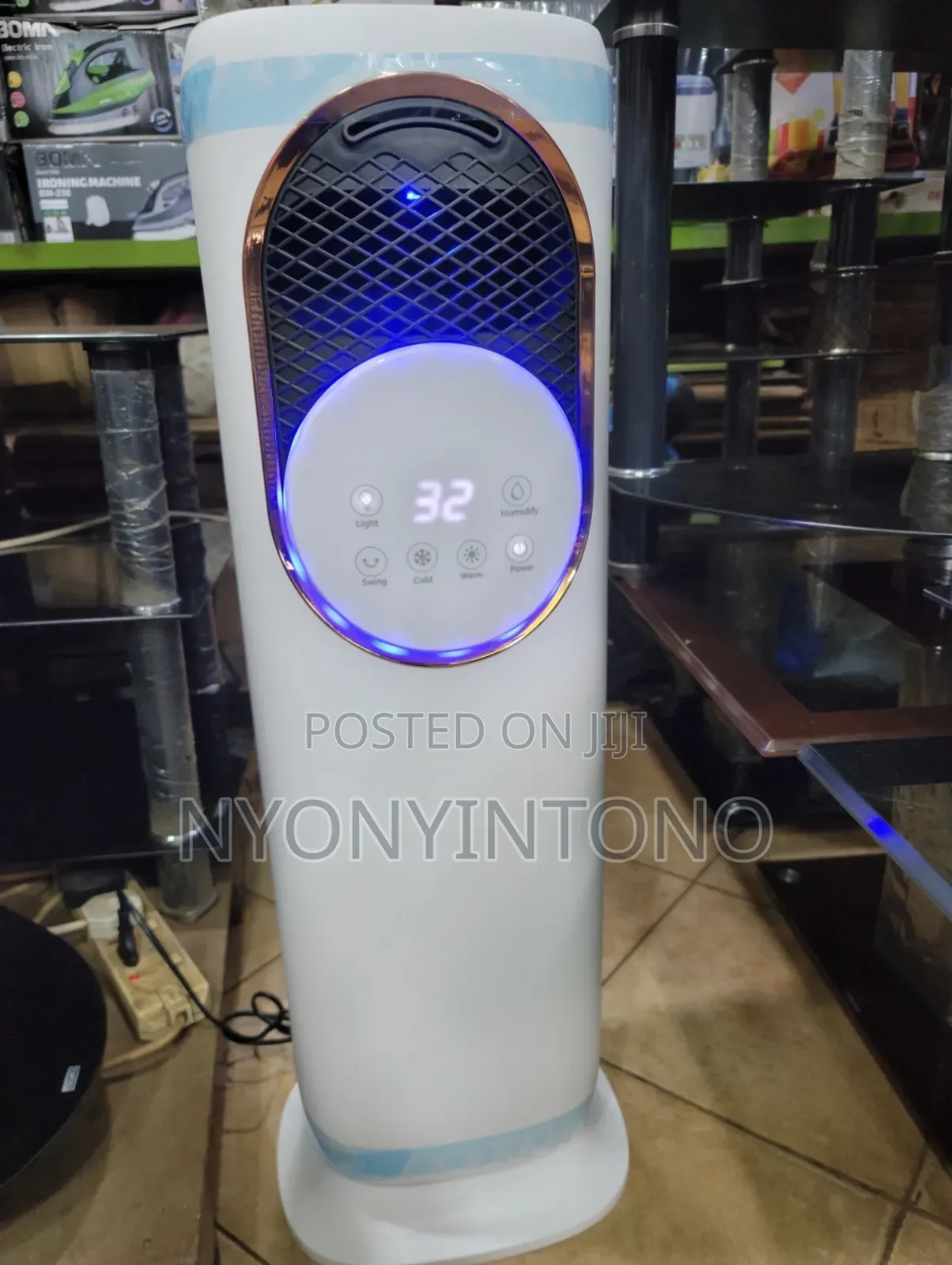 Humidifier, Roomheater, Aircooler Tower Fan With Remote