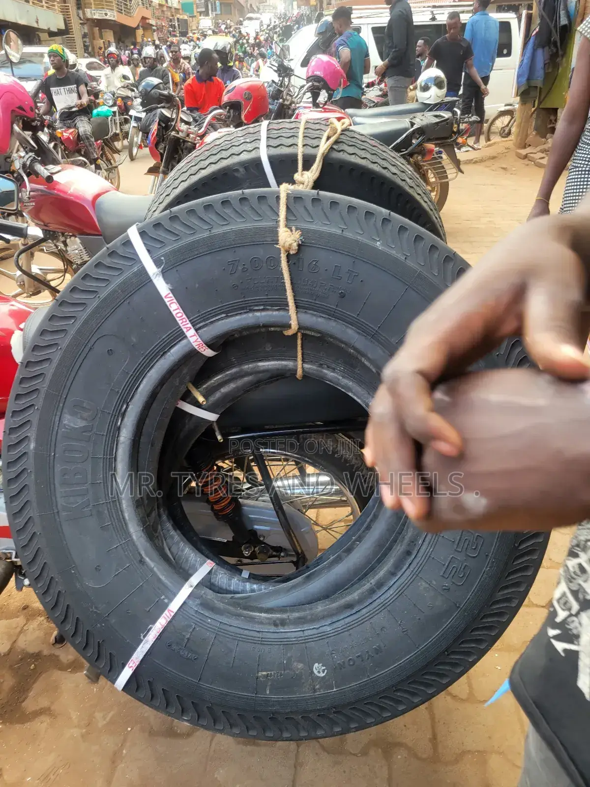 7.00r16 Kiboko the Delivery Man Is Always at Set.