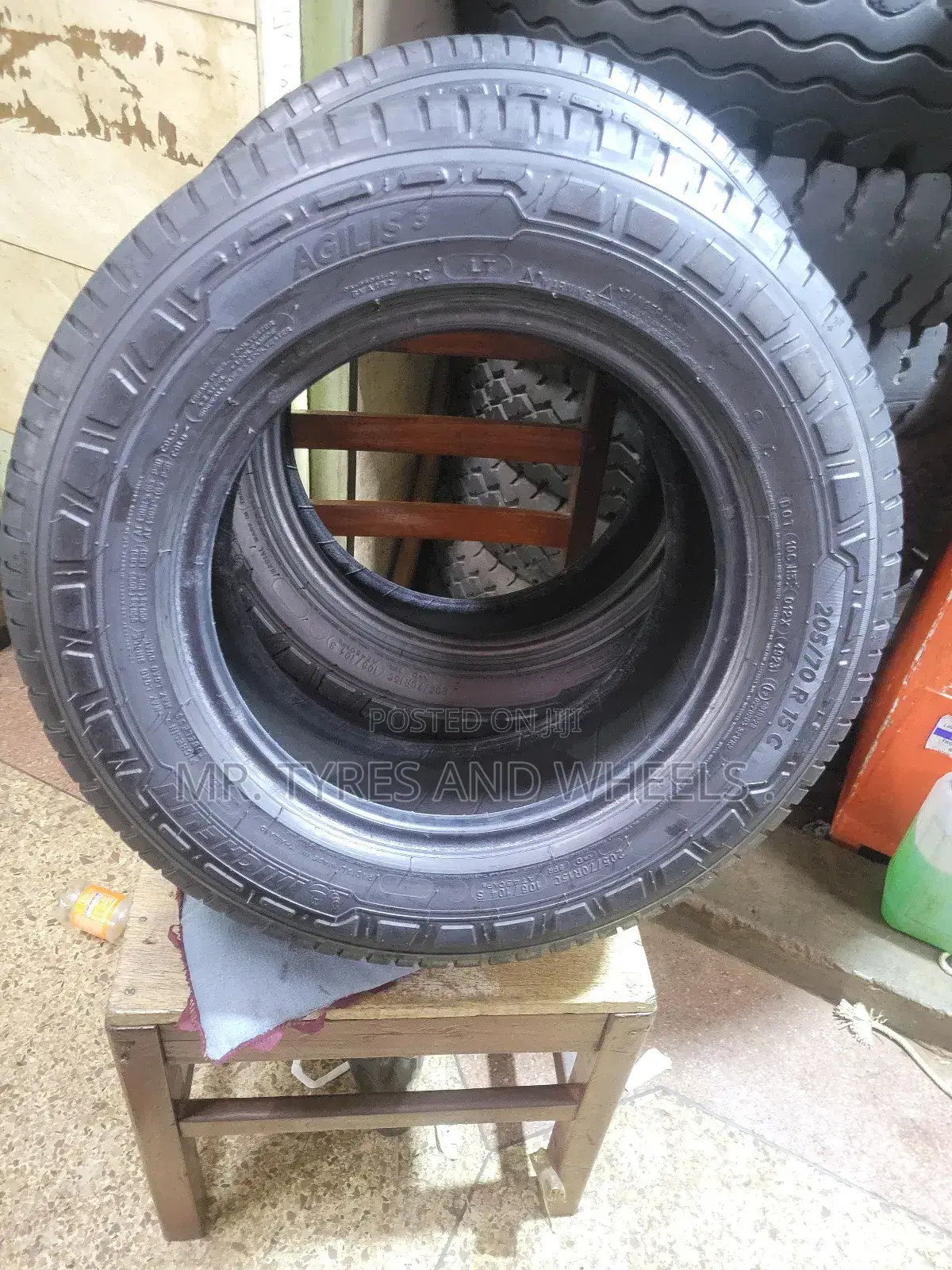 Its 205 70 R15c Michelin Agilis E Imported Tires 4rm Japan.