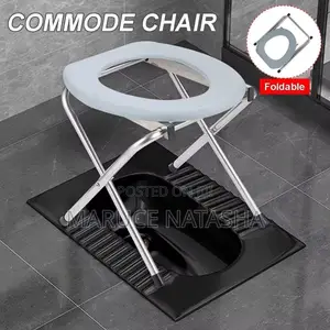 Portable Folding Toilet Chair for the Elderly