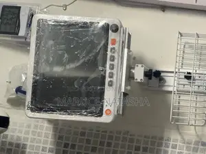 Touch Screen Patient Monitor With a Wall Bracket