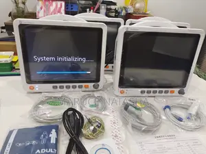 Touch Screen Patient Monitor With a Wall Bracket