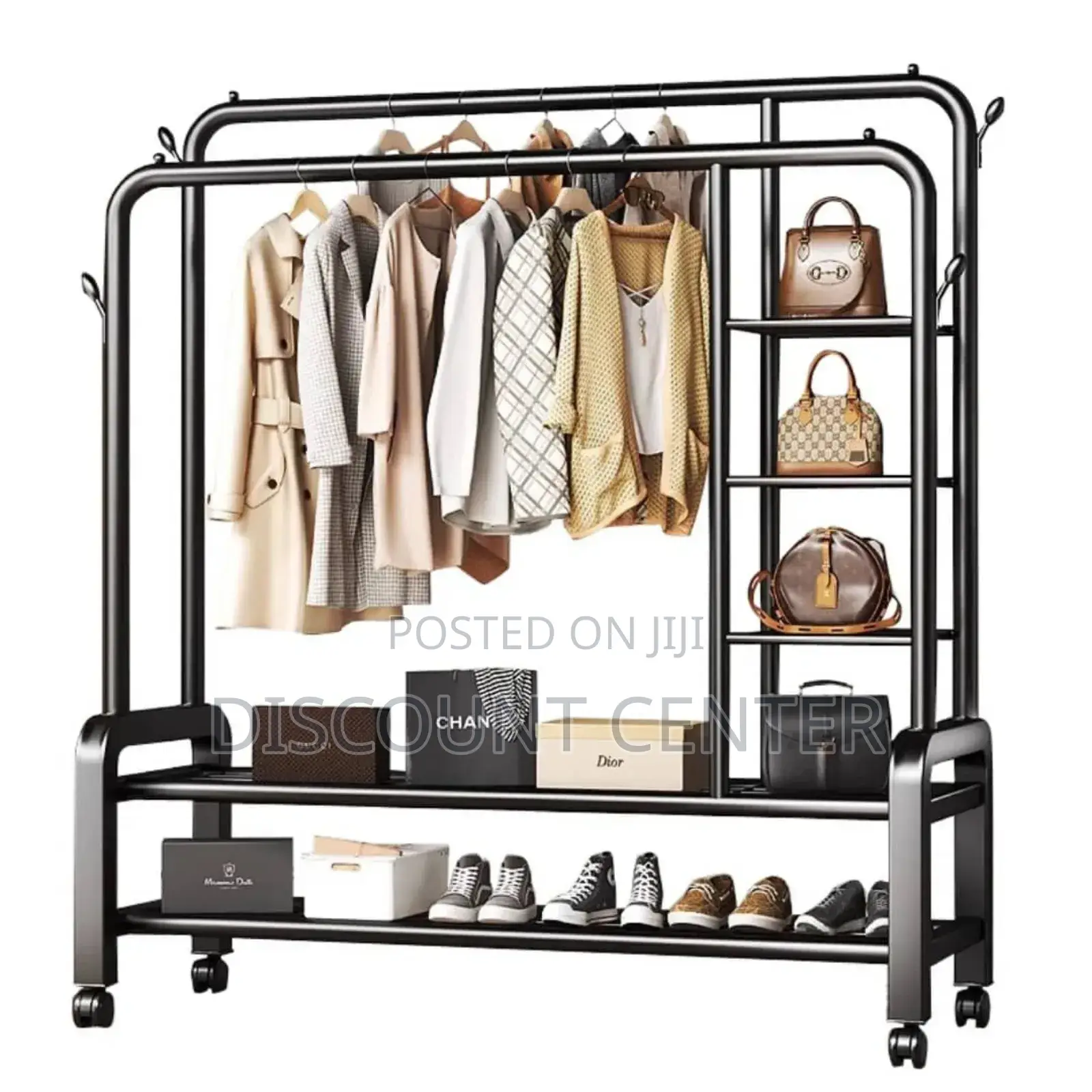 Metallic Hanger Closet