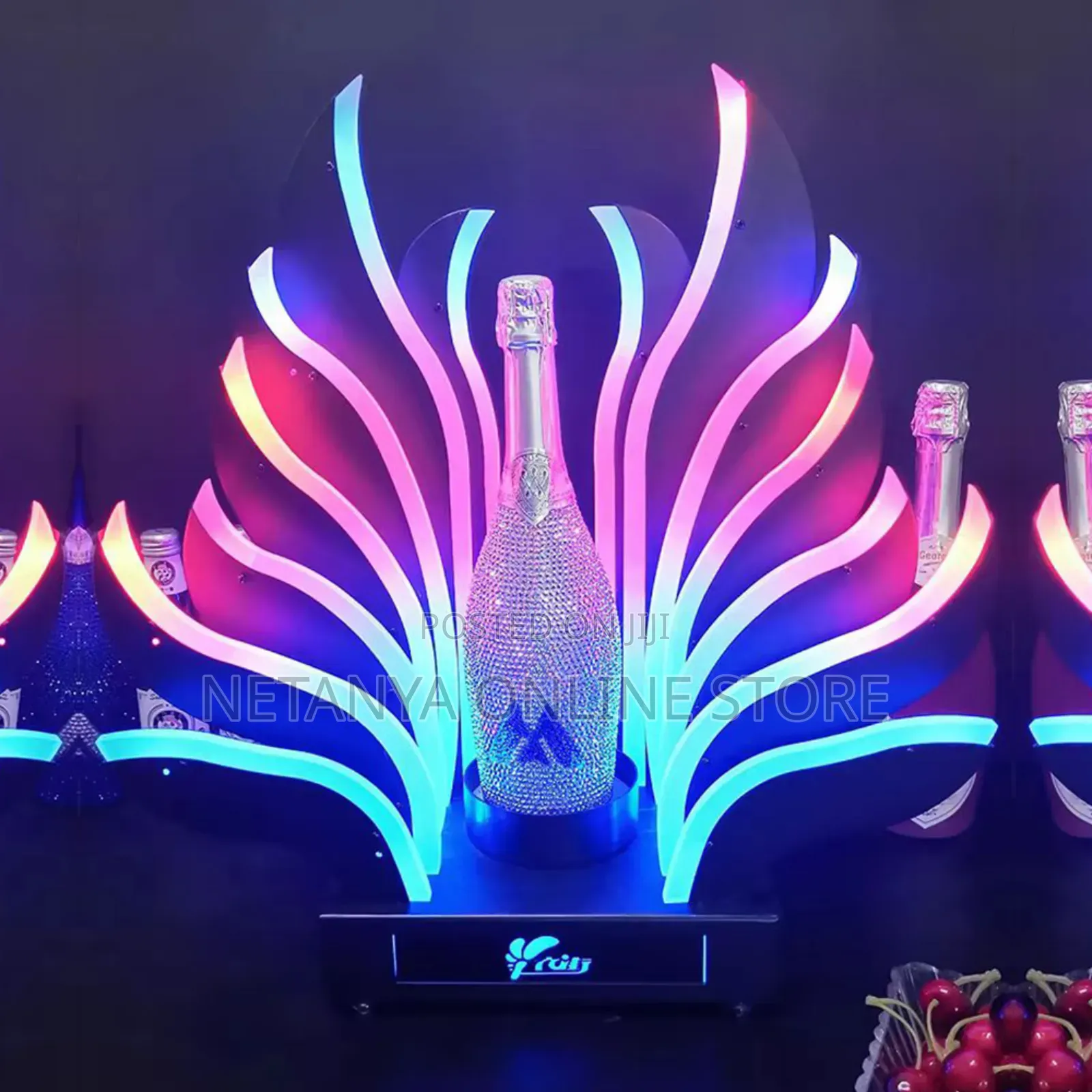 Led Champagne Night Club Bottle Presenter