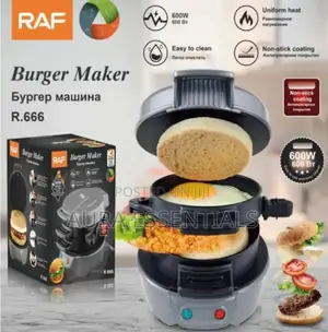 High Quality Raf Electric Burger Maker