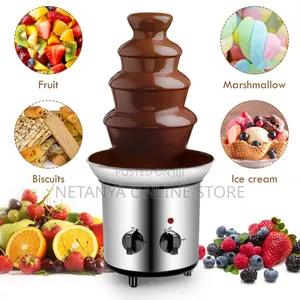 3 Tier Stainless Steel Chocolate Fountain