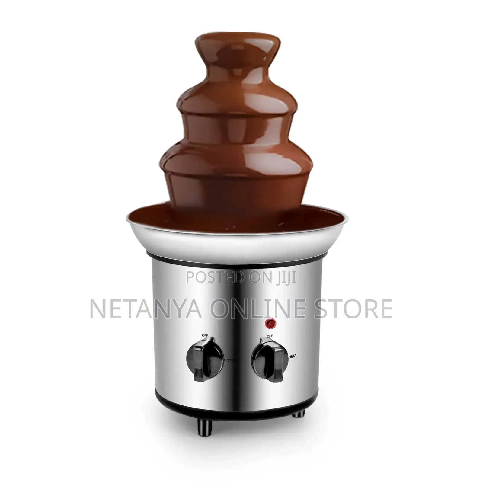 3 Tier Stainless Steel Chocolate Fountain