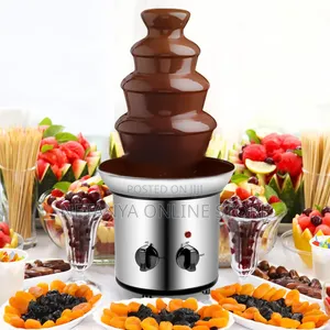 3 Tier Stainless Steel Chocolate Fountain