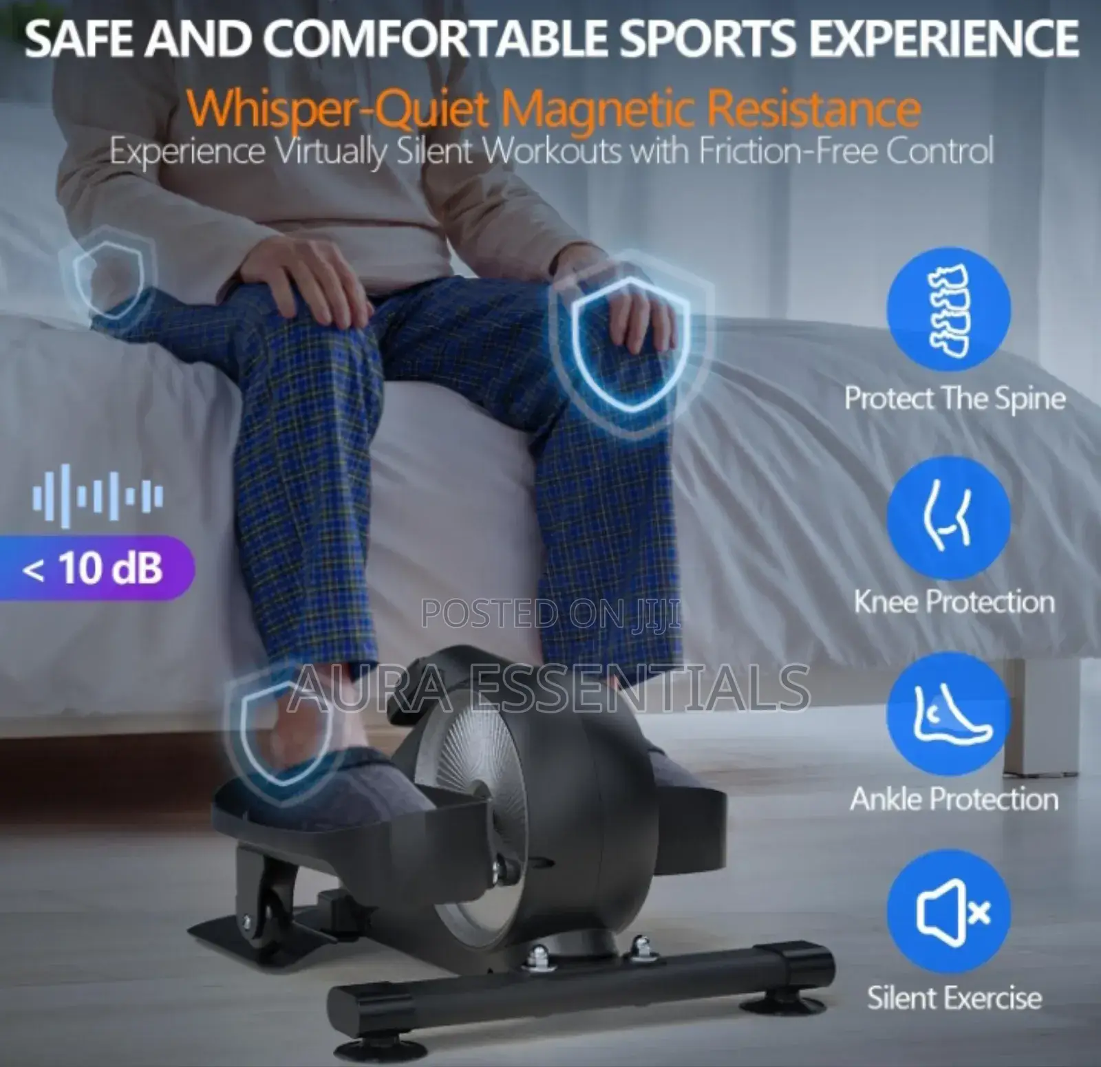 Mini Office Home Exercise Peddle Bike Stepper