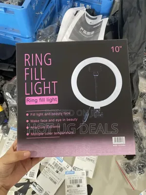10 Inch Ring Light With Stand, For Tik Tok, Youtube- Black