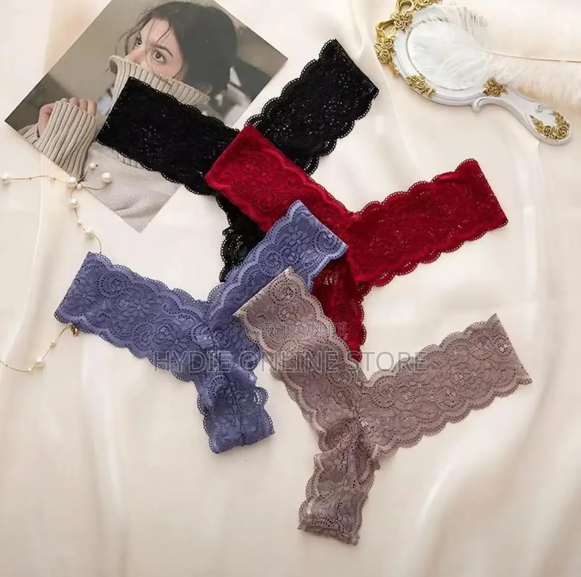 Ladies Net and Cotton Underwear