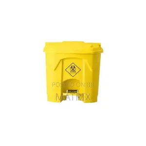 Outdoor Foot Pedal / Step on 30l Plastic Waste Bin