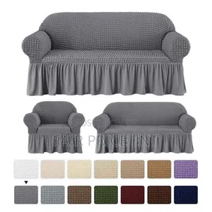 Original Cloth Sofa Covers 3+2+1. ( Gray)